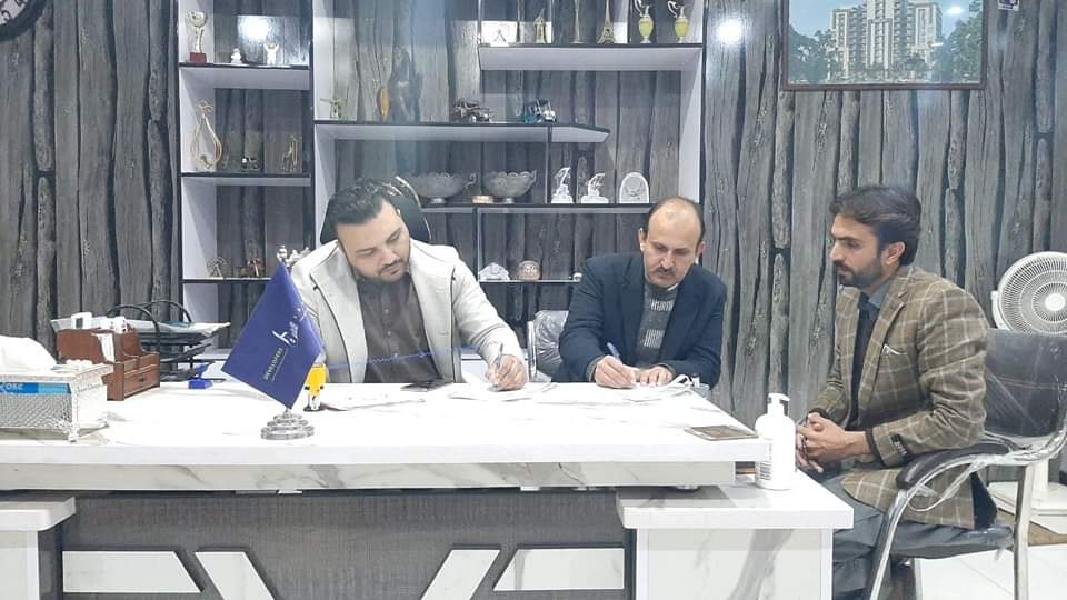 MOU with SAYA Heights Board Bazzar Peshawar
